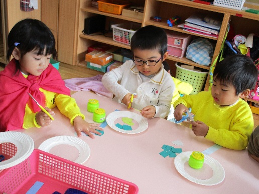 3歳児12月クリスマス会写真